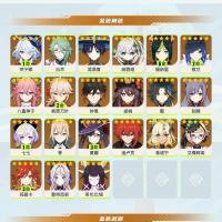 0级/94黄/女主/42个五星角色/25个五星武器 0命希格雯,0命克洛琳德,0命阿蕾奇诺,0命娜维娅,0命芙宁娜,0命那维莱特,0命林尼,0命白术,0命迪希雅,0命艾尔海森,0命流浪者,0命纳西妲,1命妮露,0命赛诺,0命夜兰,0命神里绫人,0命八重神子,0命申鹤,0命雷电将军,0命枫原万叶,0命神里绫华,0命钟离,0命胡桃,0命甘雨,1命魈,1命宵宫,0命温迪,0命珊瑚宫心海,2命刻晴,满命七七,满命琴,1命莫娜,满命迪卢克,0命希诺宁,0命玛拉妮,0命玛薇卡,0命茜特菈莉,0命丝柯